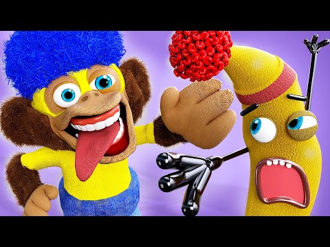 Monkeys Love Bananas | D Billions Kids Songs