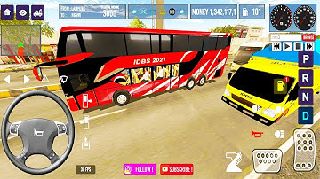 Bus Simulator Games - IDBS Bus Simulator - Android gamePlay 2021