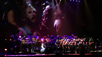 Josh Groban performs "Bridge Over Troubled Water" Dunkin Donuts Center in Providence 26th June 2019