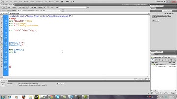 PHP Tutorial Basic ตอนที่ 5 คุณสมบัติของตัวแปร