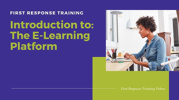 Introduction to: The E-Learning Platform