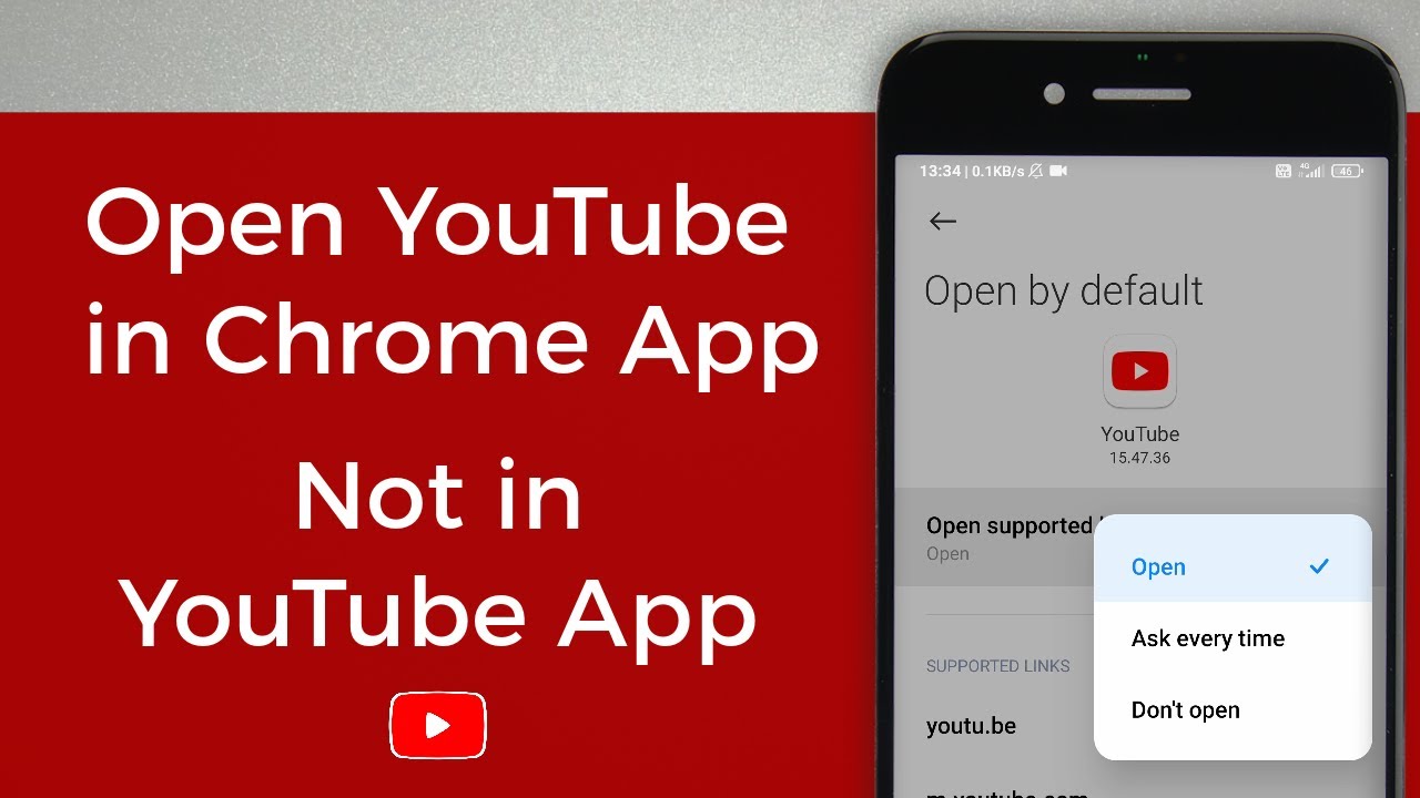 How To Open  in Chrome not in App using android 