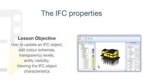EdiLus Tutorial - The IFC properties - ACCA software
