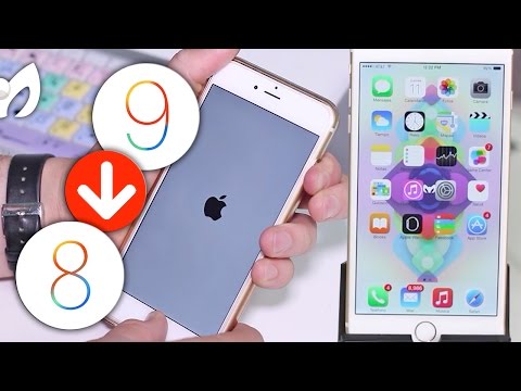 Video: Cómo Revertir Ios 10 A 8 O 9