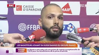 Les basketteurs français qui jouent en Russie ne pourront plus être sélectionnés en équipe de France