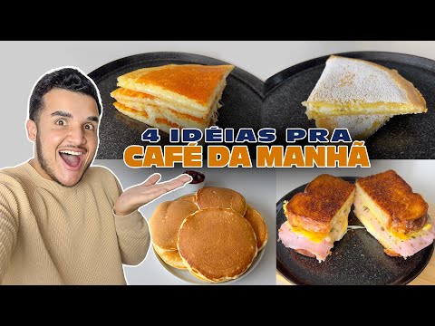 4 EASY AND CHEAP BREAKFAST IDEAS | IGOR ROCHA