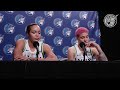 "This Was A Great Test For Us." | Napheesa Collier & Natisha HIedeman Post Game Sound | 09.06.25