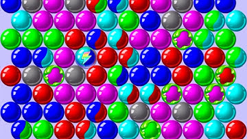 Bubble Shooter Gameplay | Bubble Shooter game level 487 | Bubble Shooter Android Gameplay New Update