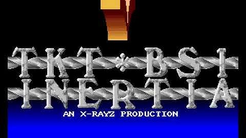 Bamiga Sector 1 & Inertia & The Kent Team   X Rayz HYPERSPIN AMIGA INTRO CRACKTRO DEMO COMMODORE NOT