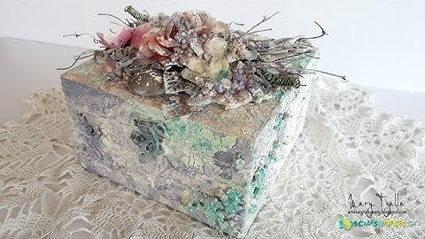 Step-by-Step Tutorial Altered Box Mixed Media Techniques for Scraps N Pieces