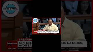 Send. Dela Rosa, impinapaaresto na Ng ICC, Ayon sa source Ng news5