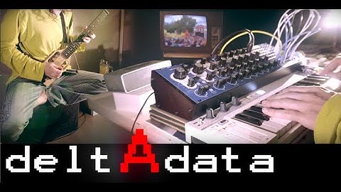 deltAdata : V (Guitar and Synth Rock jam, #behringer #neutron, #TravelerGuitar #Ultralight Electric)