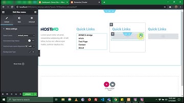 How to stylize footer in Hosiko Elementor