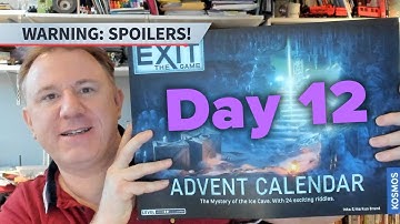 Exit the Game Advent Calendar Day 12 - The Mystery of the Ice Cave