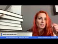 Rebecca quins book signing  interview  becky lynch the man
