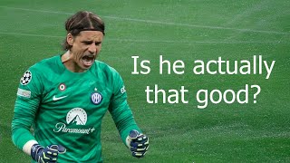 I found the last 19 shots against Yann Sommer...