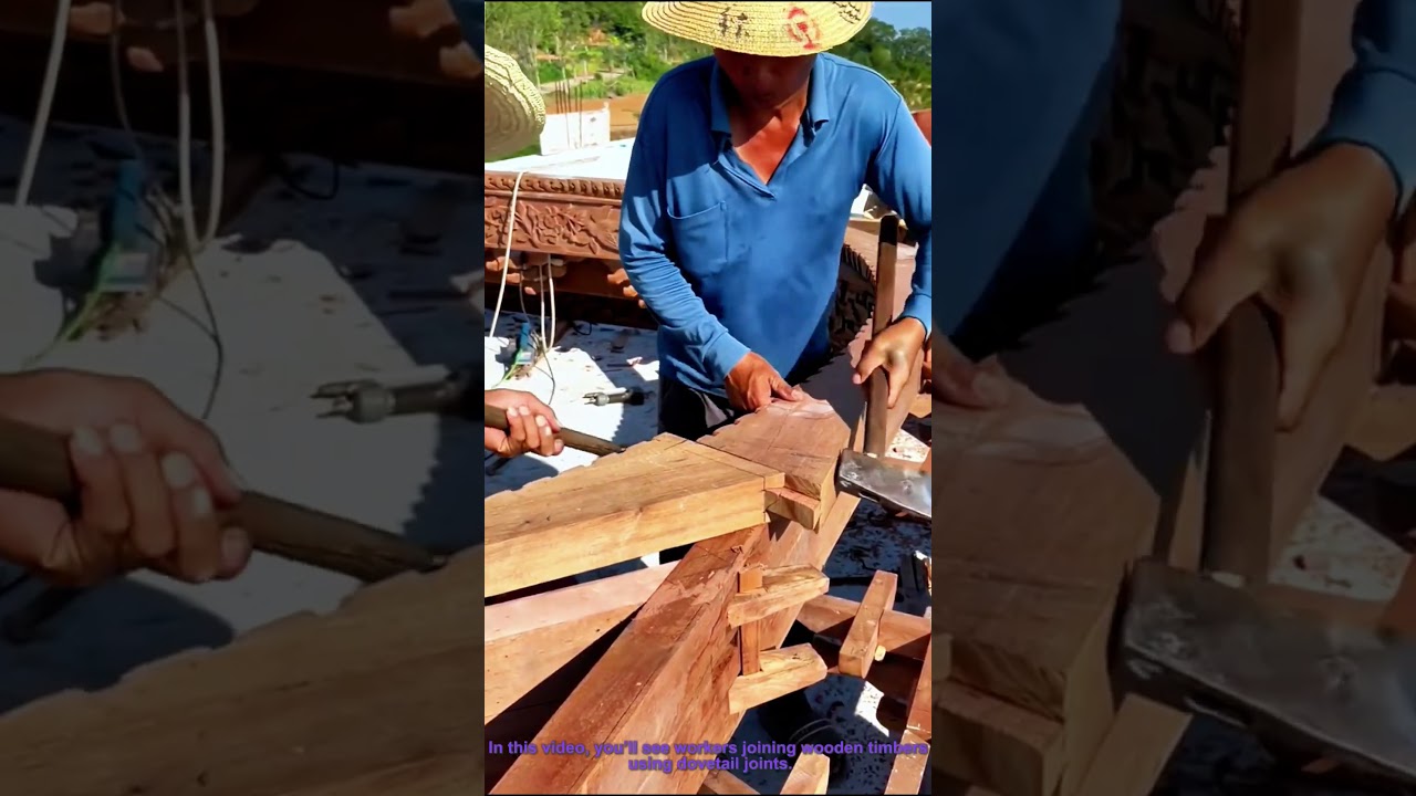 Traditional Woodworking: Joining Timbers with Dovetail Joints
