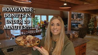 🍩😋QUICK AND DELICIOUS DONUT RECIPE FOR BUSY FAMILIES😋🍩 by Rocky Mountain Homestead with Angela 1,998 views 3 weeks ago 16 minutes