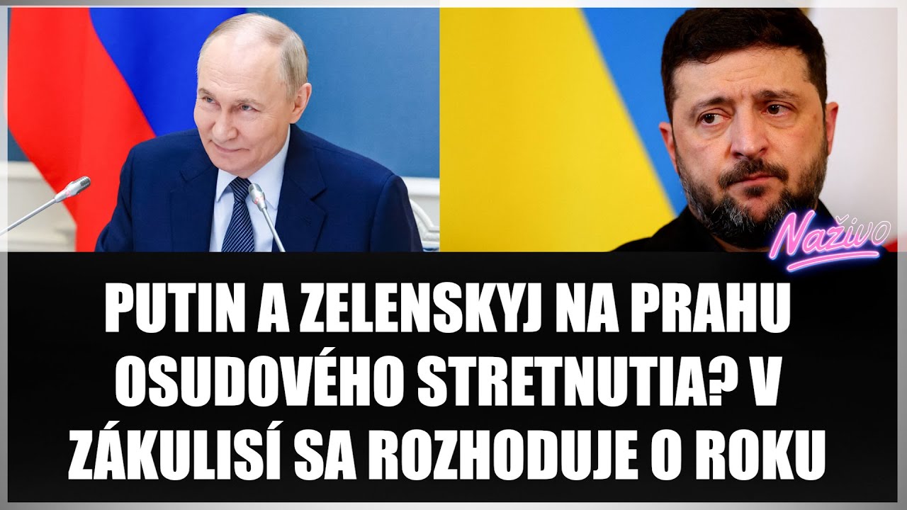 PUTIN A ZELENSKYJ NA PRAHU OSUDOVÉHO STRETNUTIA? V ZÁKULISÍ SA ROZHODUJE O ROKU 2027... Čo nastane?