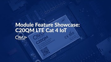 Cavli C20QM LTE Cat 4 IoT Module | Cavli Wireless