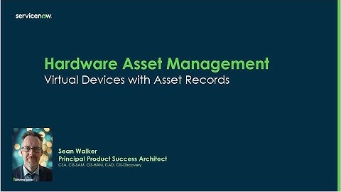 How to Remove Asset Records for Virtual Devices in Your Instance