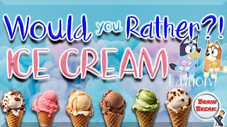 Would You Rather? Ice Cream Edition! | Brain Break | This or That | Fun Fitness for Kids | GoNoodle screenshot 5