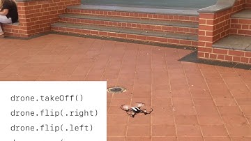 Swift programming with Parrot Mambo drone