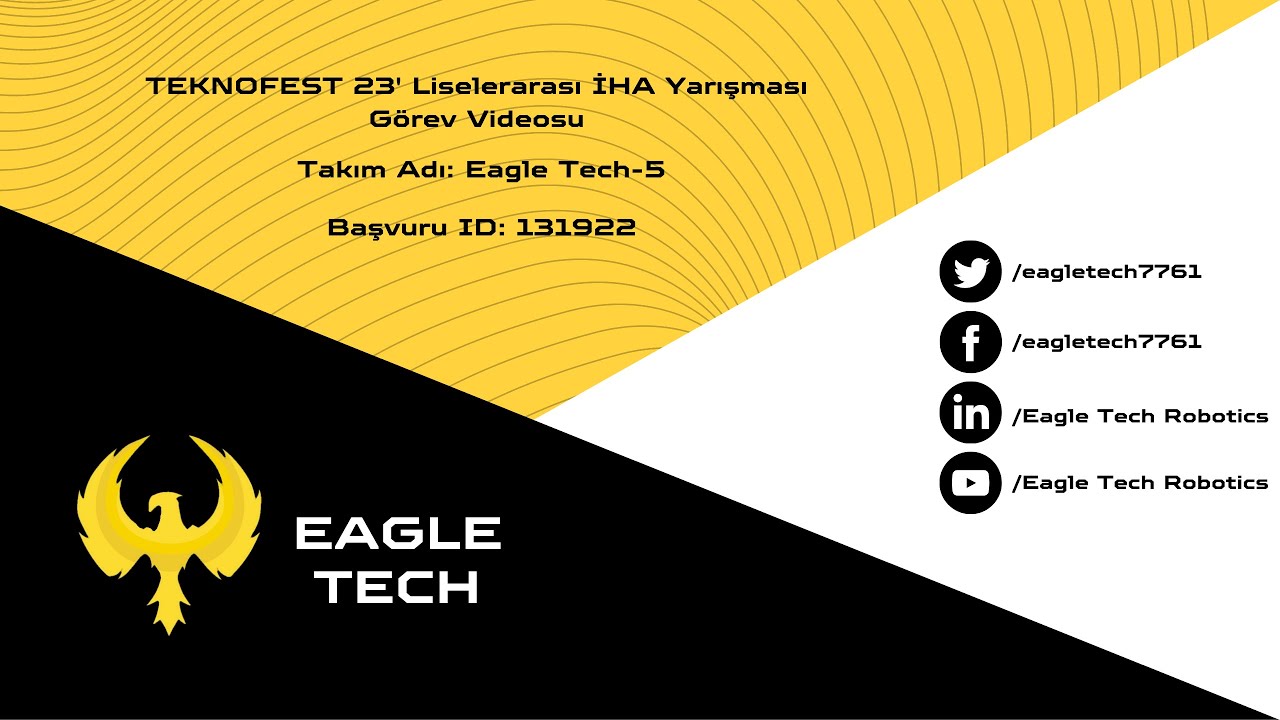 Eagle Tech-5 İHA Görev Gösterimi - YouTube