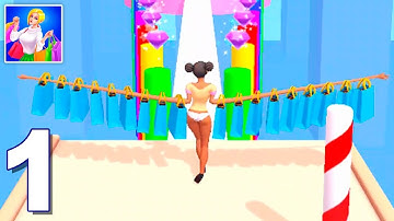 MAX LEVEL in DressUp Run All Levels Gameplay Android, iOS