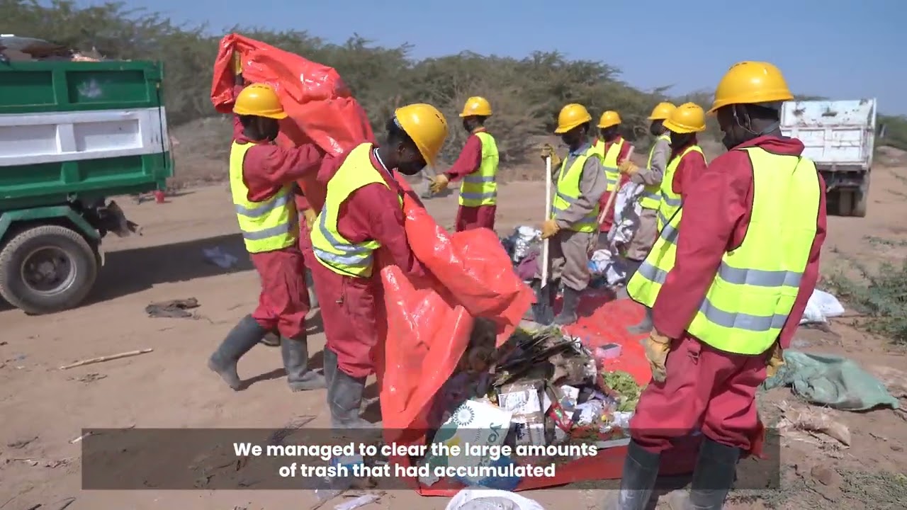 Burao is growing fast - but so is its waste problem.