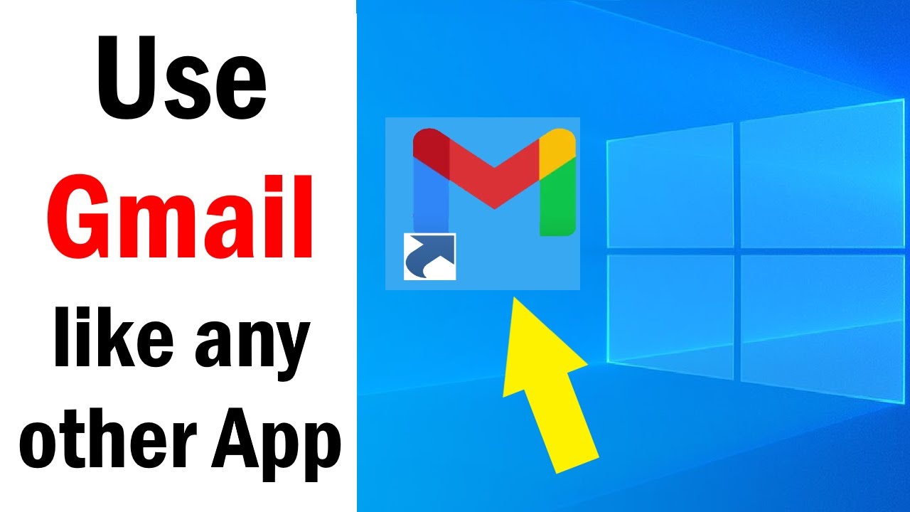 How To Create Gmail Shortcut On Desktop How To Download Gmail On PC