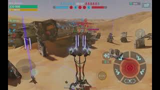War robots test server - trying shoggoth and UE Rhino after another update