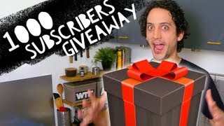 [CLOSED] 1000 Subscribers Insane GIVEAWAY ! (Win Jamie Oliver New Cookbook)