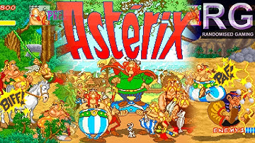 Asterix - Konami Arcade - Intro, attract, longplay and ending as Astérix [UHD 4K 60fps]