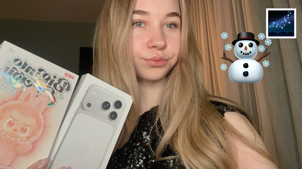 ASMR 2025 CHRISTMAS Haul ❄️