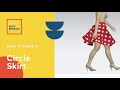 How to make a circle skirt in CLO3D