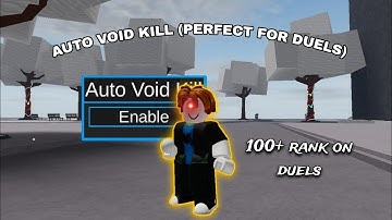 AUTO VOID KILL *PERFECT FOR DUELS*  I THE STRONGEST BATTLEGROUNDS | TSB