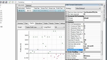 Walk Forward Optimization | NinjaTrader 7