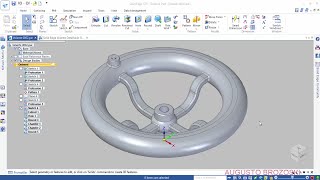 Solid Edge Steering Wheel Volante 0002