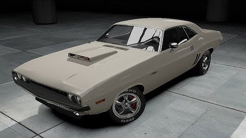 Need For Speed Shift 2 Dodge Challenger R/T