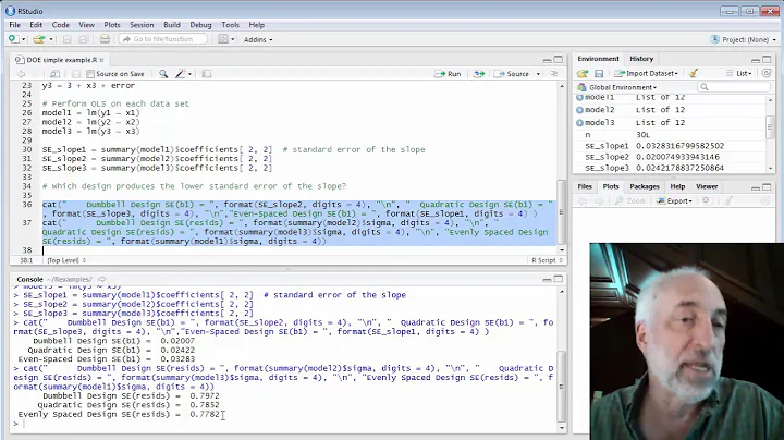 Lecture66 (Data2Decision) Simple Regression Design in R