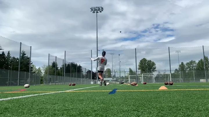 Alberto Castaneda kicking workout - 6ft wide uprig...