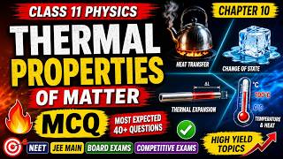 Thermal Properties of Matter - Most Expected MCQs Preparation Set