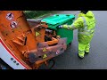 HGV CLASS 2 POV DRIVING MERCEDES ECONIC 2630 - WASTE COLLECTORS IN ACTION