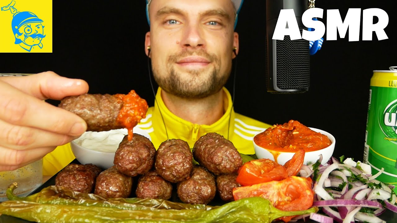 Leckere Köfte essen 🇹🇷🇩🇪 #asmr #mukbang