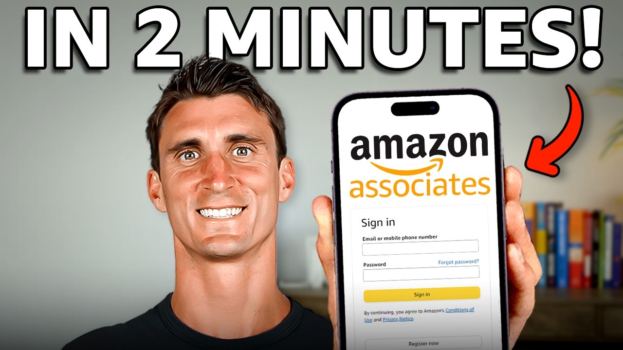How To Sign Up For The Amazon Affiliate Program In 2026 - YouTube