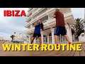 Attempting to get fit in Ibiza during winter DAY 1