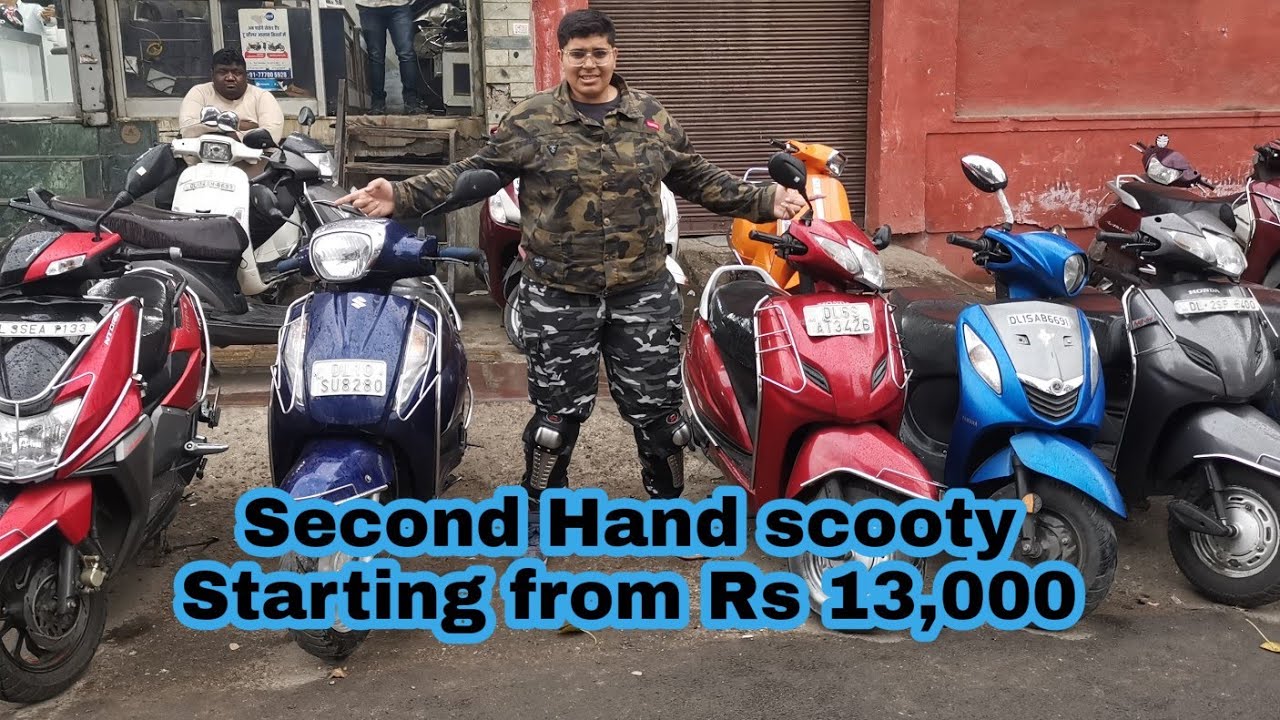 best second hand scooty