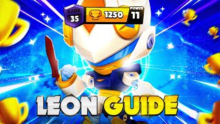 LEON IS *BREAKING* BRAWL STARS! | Pro Leon Guide | Best Leon Tips & Tricks screenshot 5