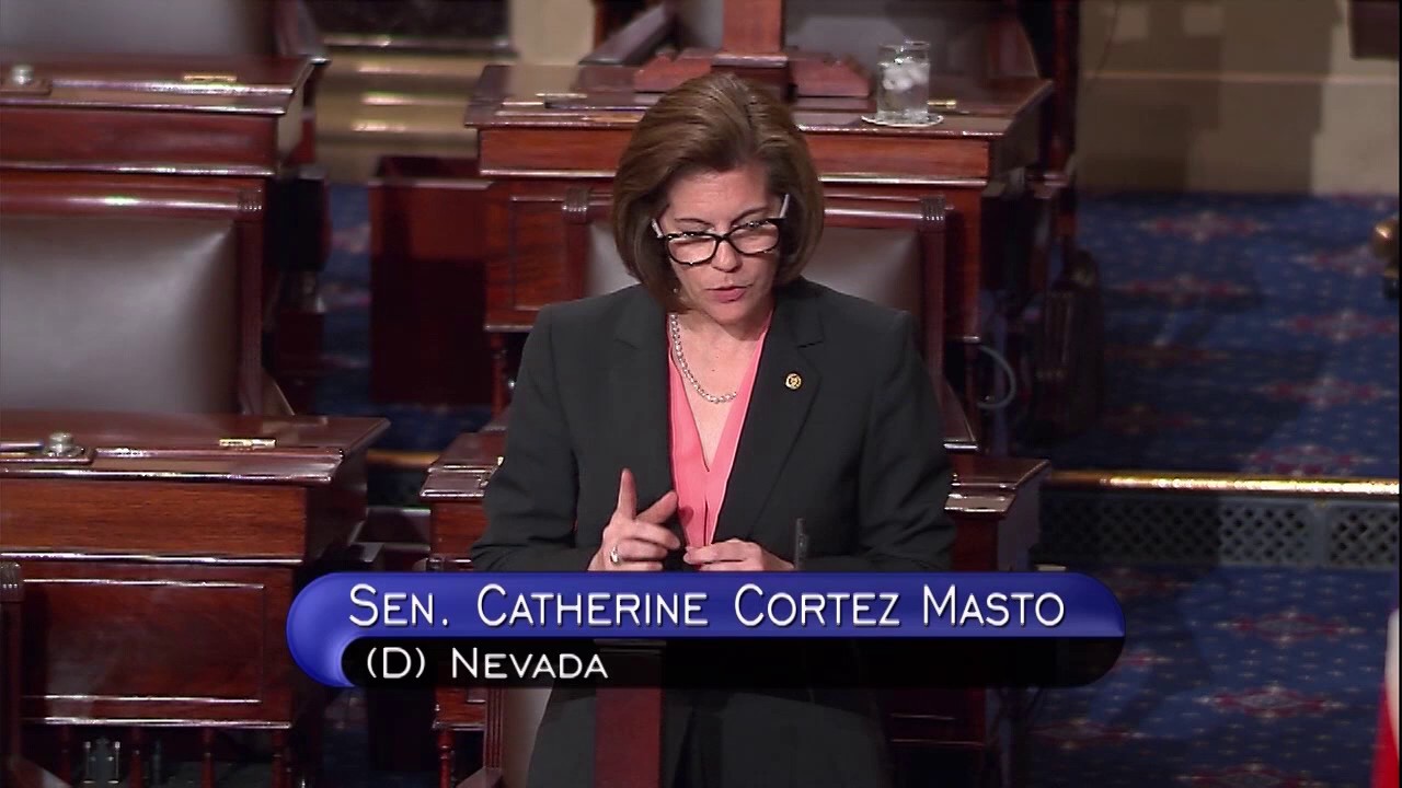 Cortez Masto Speaks Out Against Fast-tracked Trumpcare Bill - YouTube